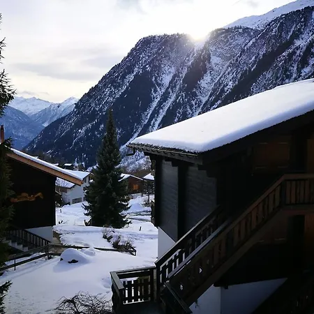 公寓 Ferienwohnung Blatten Chalet Alpha *