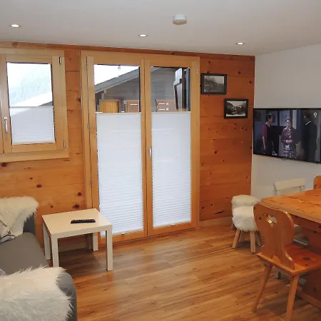 公寓 Ferienwohnung Blatten Chalet Alpha 纳特斯