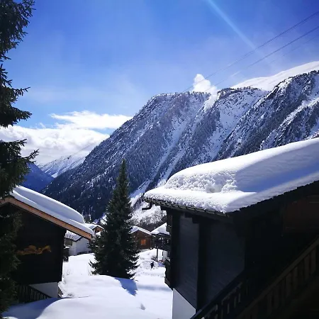 Ferienwohnung Blatten Chalet Alpha * 纳特斯